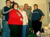 Matt Clabaugh; Becky Diment; Julia (Judy) Kish Dorrough; David Dorrough; Amanda Clabaugh; Christmas